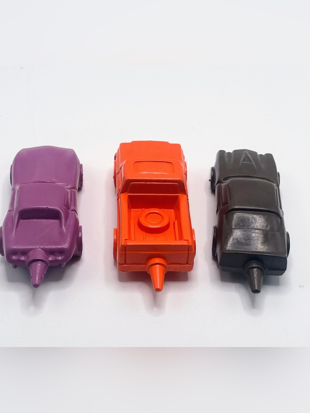 Mattel Purple, Orange & Black Toy Car Set - 3 Vehicles